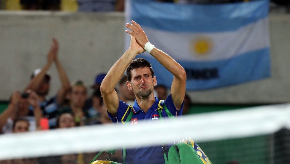 Djokovic, entre lágrimas tras caer eliminado