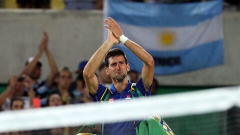 Djokovic, entre l&aacute;grimas tras caer eliminado
