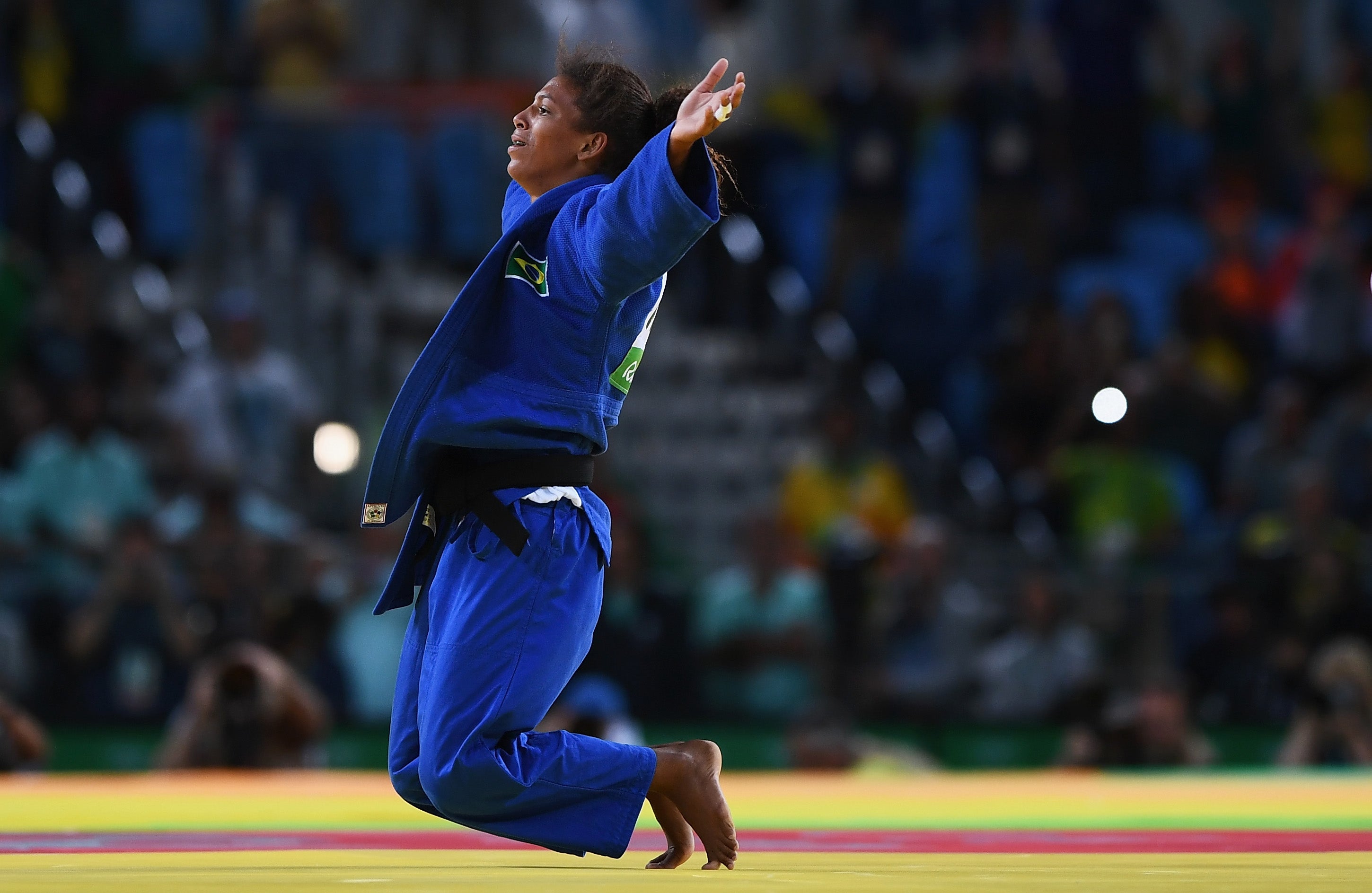 La campeona olímpica brasileña Rafaela Silva da positivo La campeona olímpica brasileña Rafaela Silva da positivo