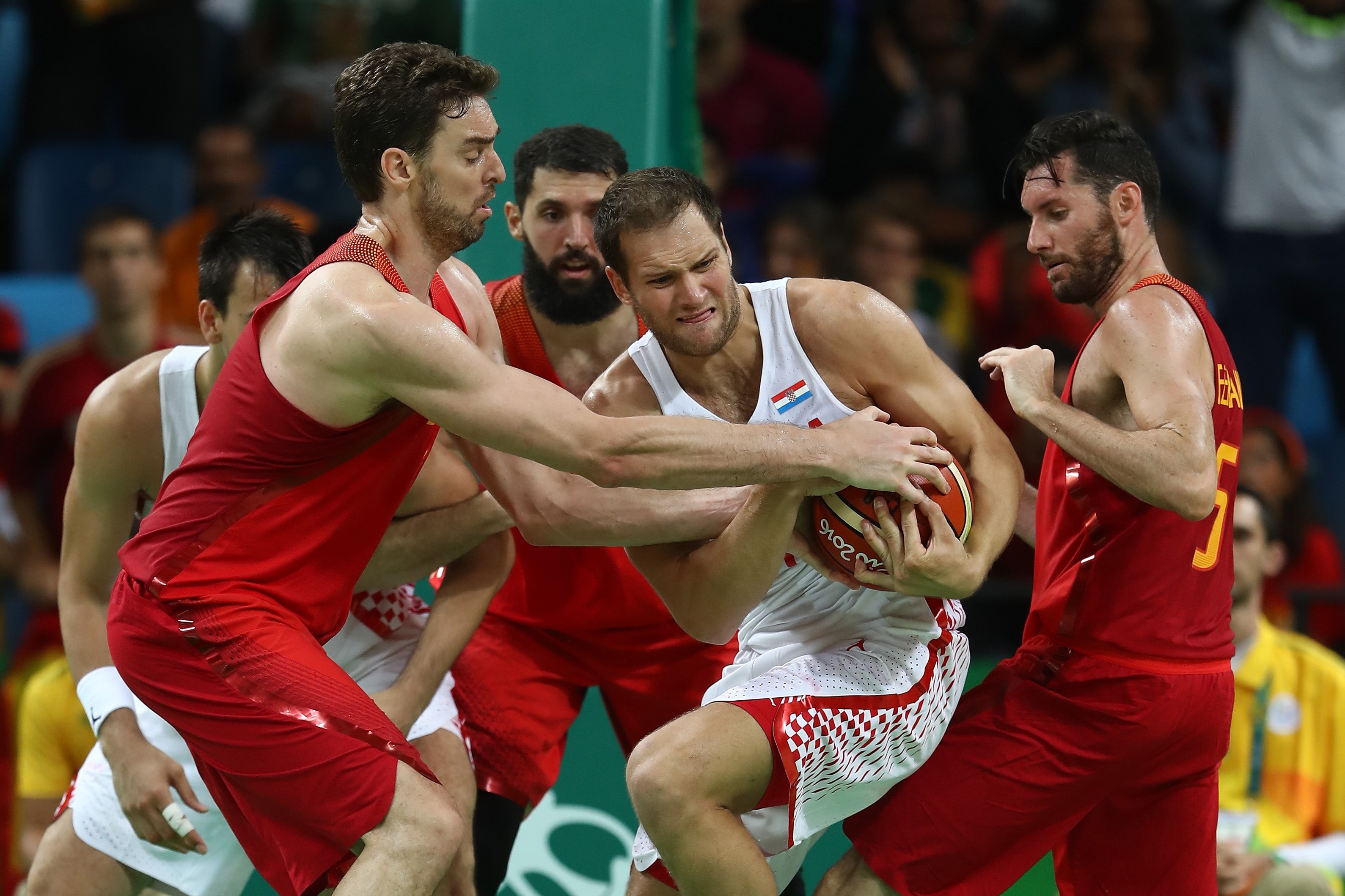 Croacia sorprende a España en su debut en Río Croacia sorprende a España en su debut en Río