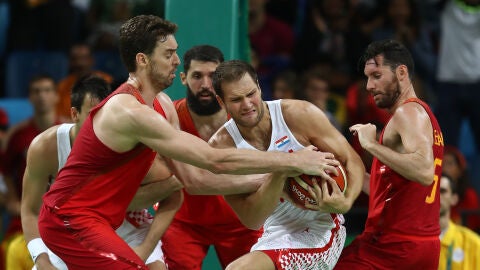 Bojan Bogdanovic, ante Pau, Mirotic y Rudy