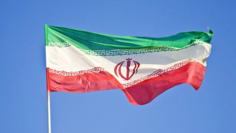 Bandera de Ir&aacute;n