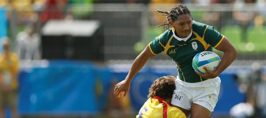 La selección española de Rugby 7 pierde ante Sudáfrica La selección española de Rugby 7 pierde ante Sudáfrica