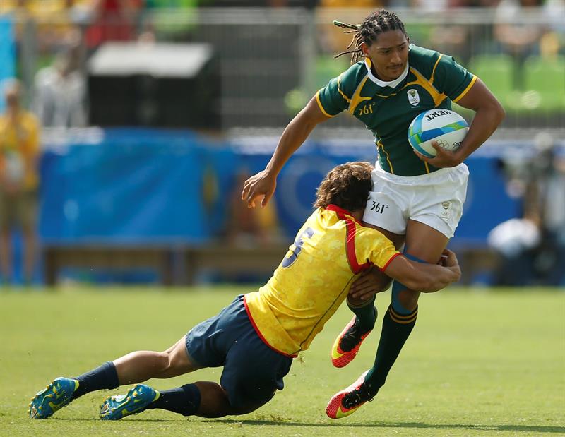 La selección española de rugby pierde en su debut ante Sudáfrica La selección española de rugby pierde en su debut ante Sudáfrica