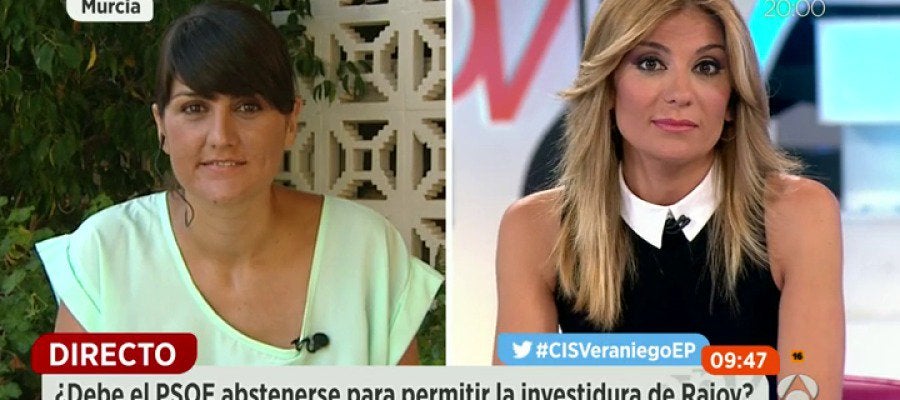María González (PSOE): "Un paso atrás de Rajoy facilitaría la regeneración del país y un nuevo gobierno" María González (PSOE): "Un paso atrás de Rajoy facilitaría la regeneración del país y un nuevo gobierno"