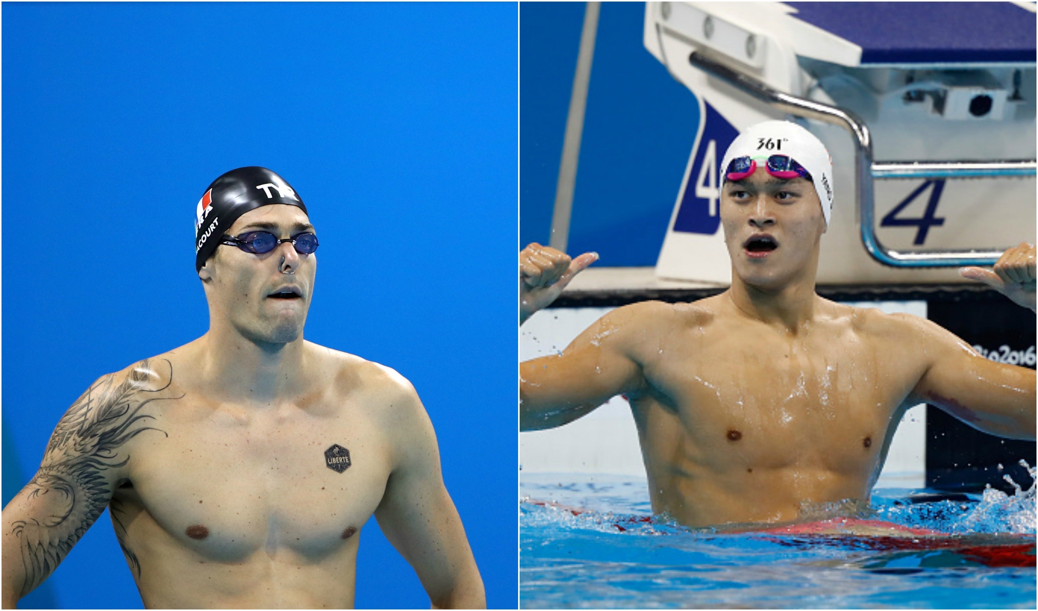 El francés Camille Lacourt acusa al chino Sun Yang de dopaje: "Mea violeta" El francés Camille Lacourt acusa al chino Sun Yang de dopaje: "Mea violeta"