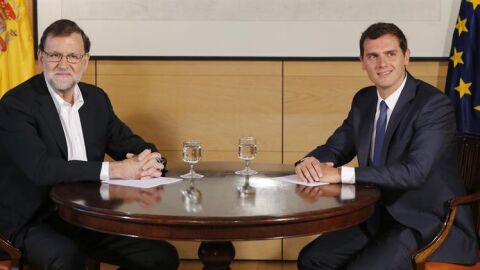 Mariano Rajoy y Albert Rivera