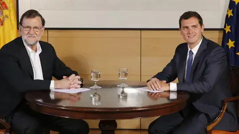 Mariano Rajoy y Albert Rivera Mariano Rajoy y Albert Rivera