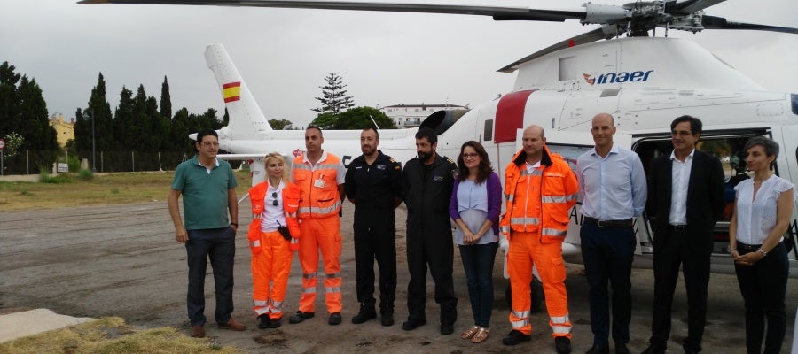La vicepresidenta del consell ha conocido de cerca el trabajo de los servicios de emergencias La vicepresidenta del consell ha conocido de cerca el trabajo de los servicios de emergencias