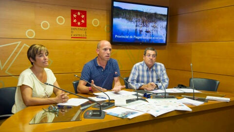 El diputado de Desarrollo Sostenible, Mario Garc&iacute;a y el catedr&aacute;tico de la Universitat de Val&egrave;ncia, Ricardo Jim&eacute;nez.