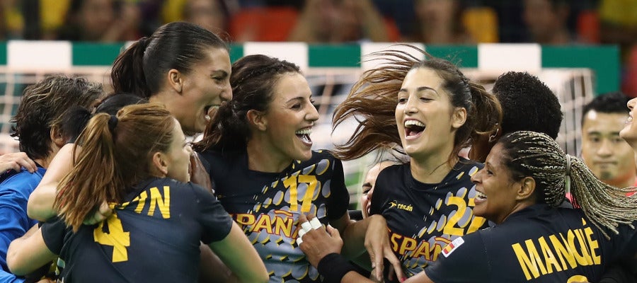 Las Guerreras de balonmano ganan a Brasil Las Guerreras de balonmano ganan a Brasil