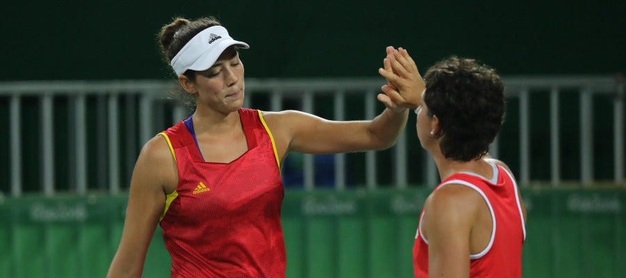 Muguruza y Carla Suárez, clasificadas a los cuartos de Río Muguruza y Carla Suárez, clasificadas a los cuartos de Río