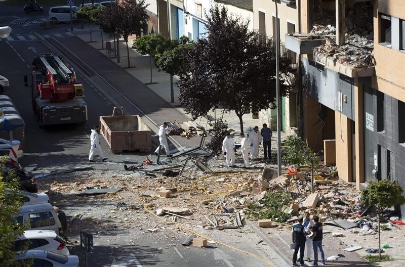 La explosión de Tudela podría haber sido provocada por la víctima La explosión de Tudela podría haber sido provocada por la víctima