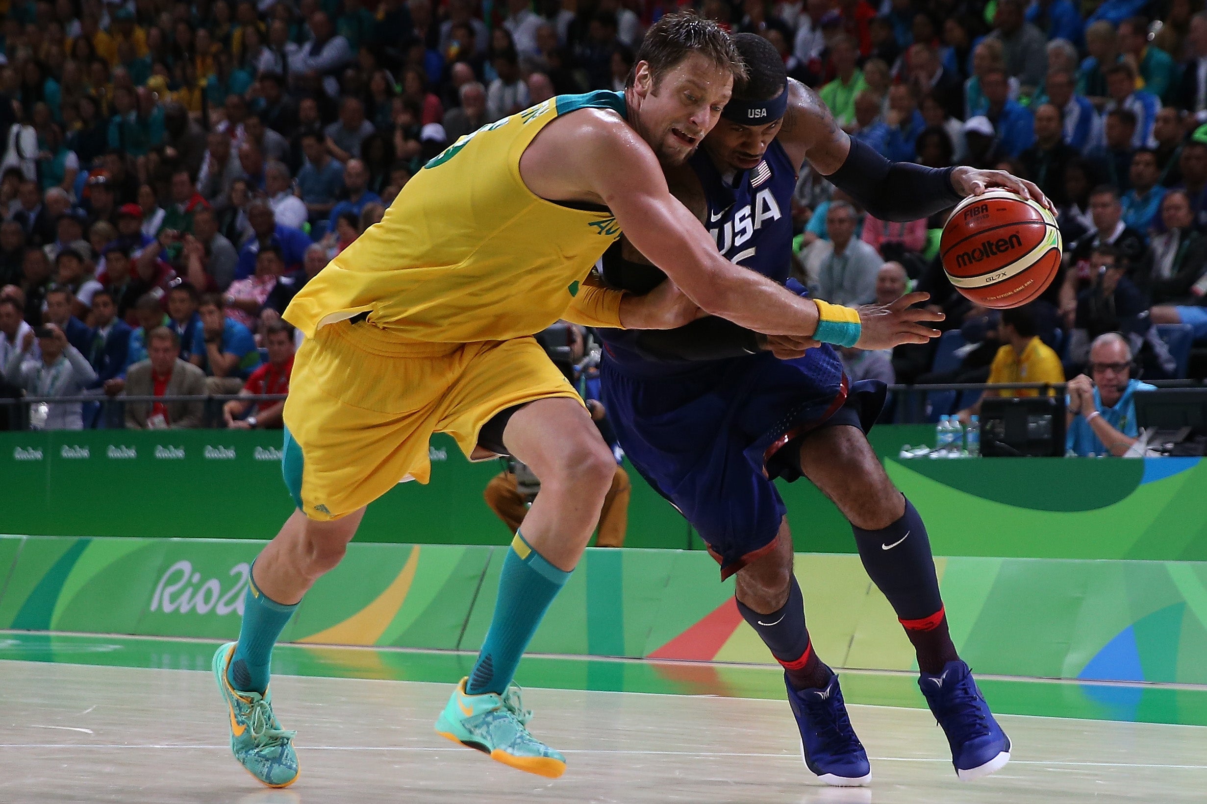 Australia planta cara al Estados Unidos más terrenal en los Juegos de Río Australia planta cara al Estados Unidos más terrenal en los Juegos de Río