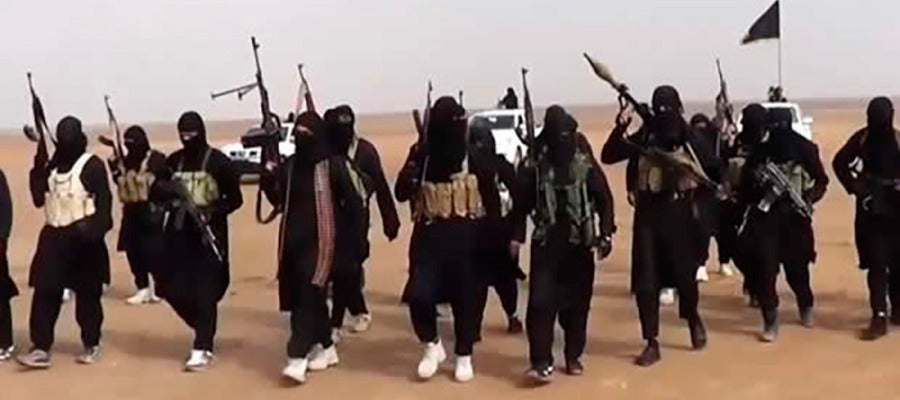 Un grupo de terroristas de Daesh Un grupo de terroristas de Daesh