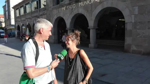 Anabel Gulias - concejala de Promoción da Cidade de Pontevedra Paseos de Onda Cero Pontevedra