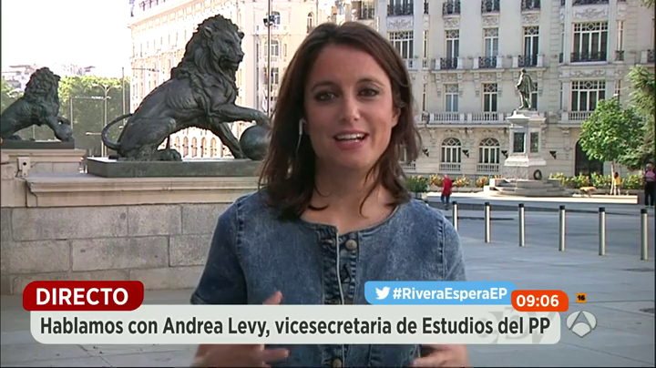 Andrea Levy: "Las medidas de C's puede asumirlas el PP pero vamos a abordar con más detalle alguna de ellas" Andrea Levy: "Las medidas de C's puede asumirlas el PP pero vamos a abordar con más detalle alguna de ellas"