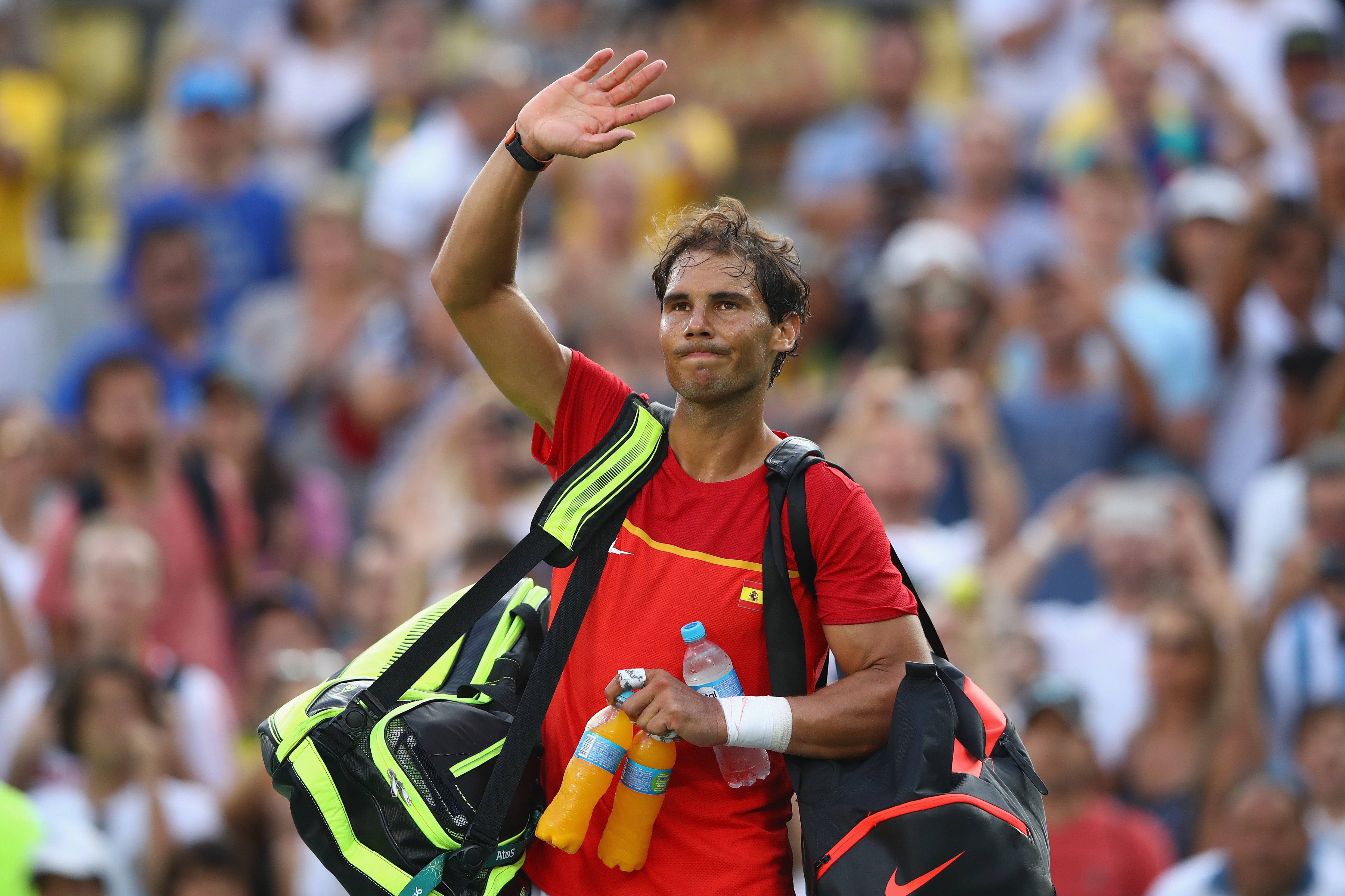 Rafa Nadal y Garbiñe Muguruza renuncian al dobles mixto Rafa Nadal y Garbiñe Muguruza renuncian al dobles mixto