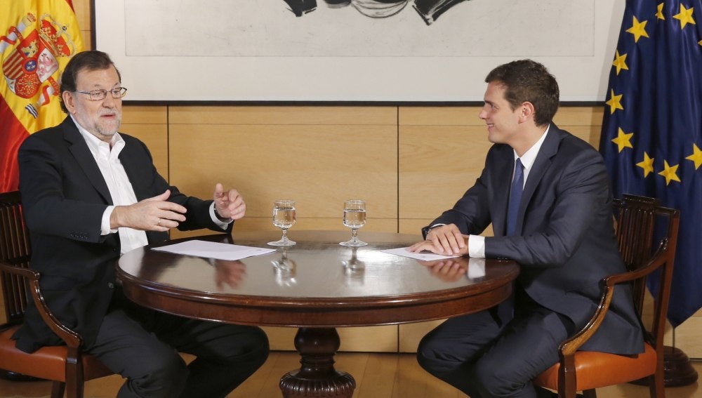 Mariano Rajoy y Albert Rivera
