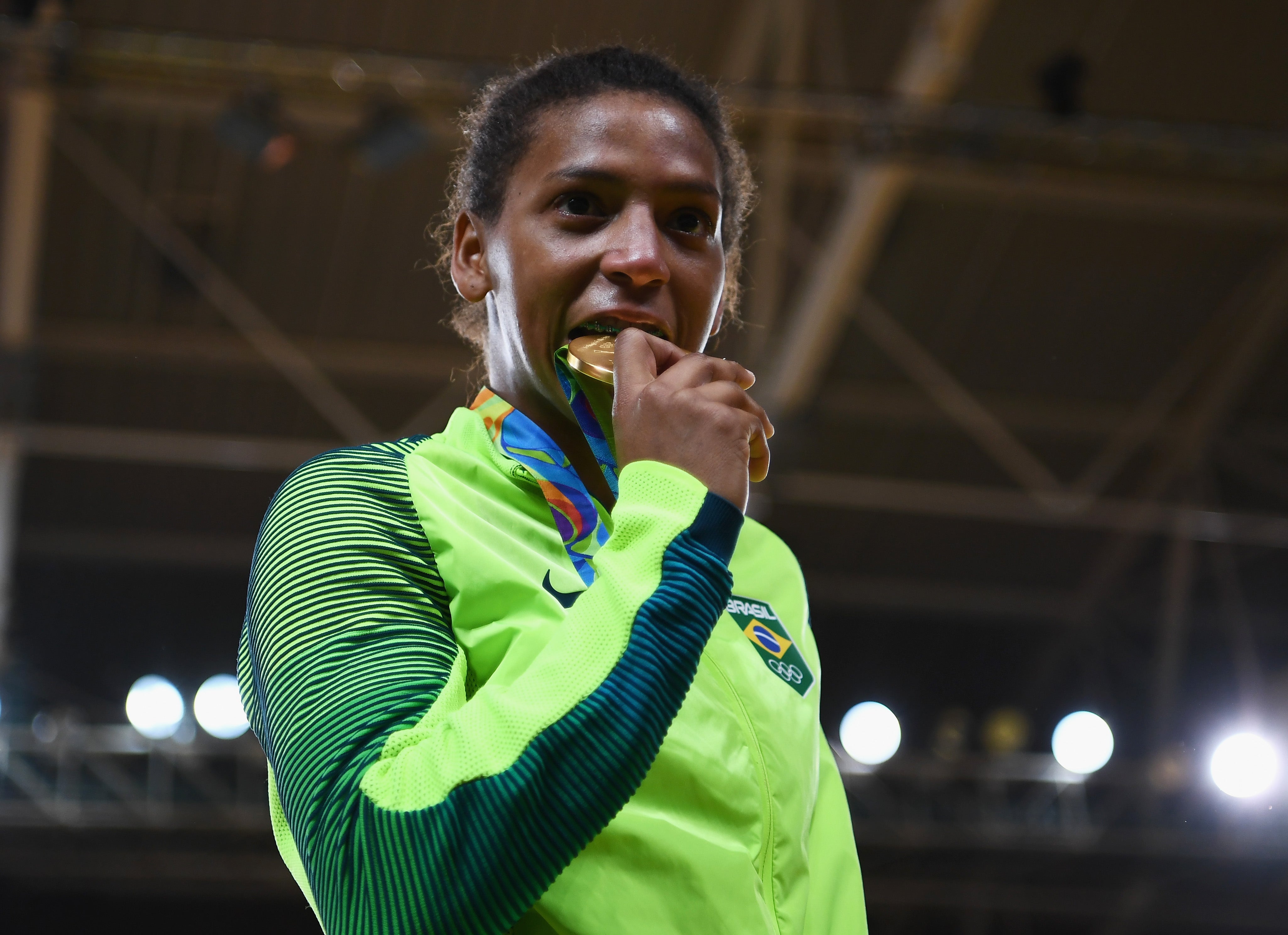Rafaela Da Silva luce su medalla de oro en la favela en la que creció Rafaela Da Silva luce su medalla de oro en la favela en la que creció