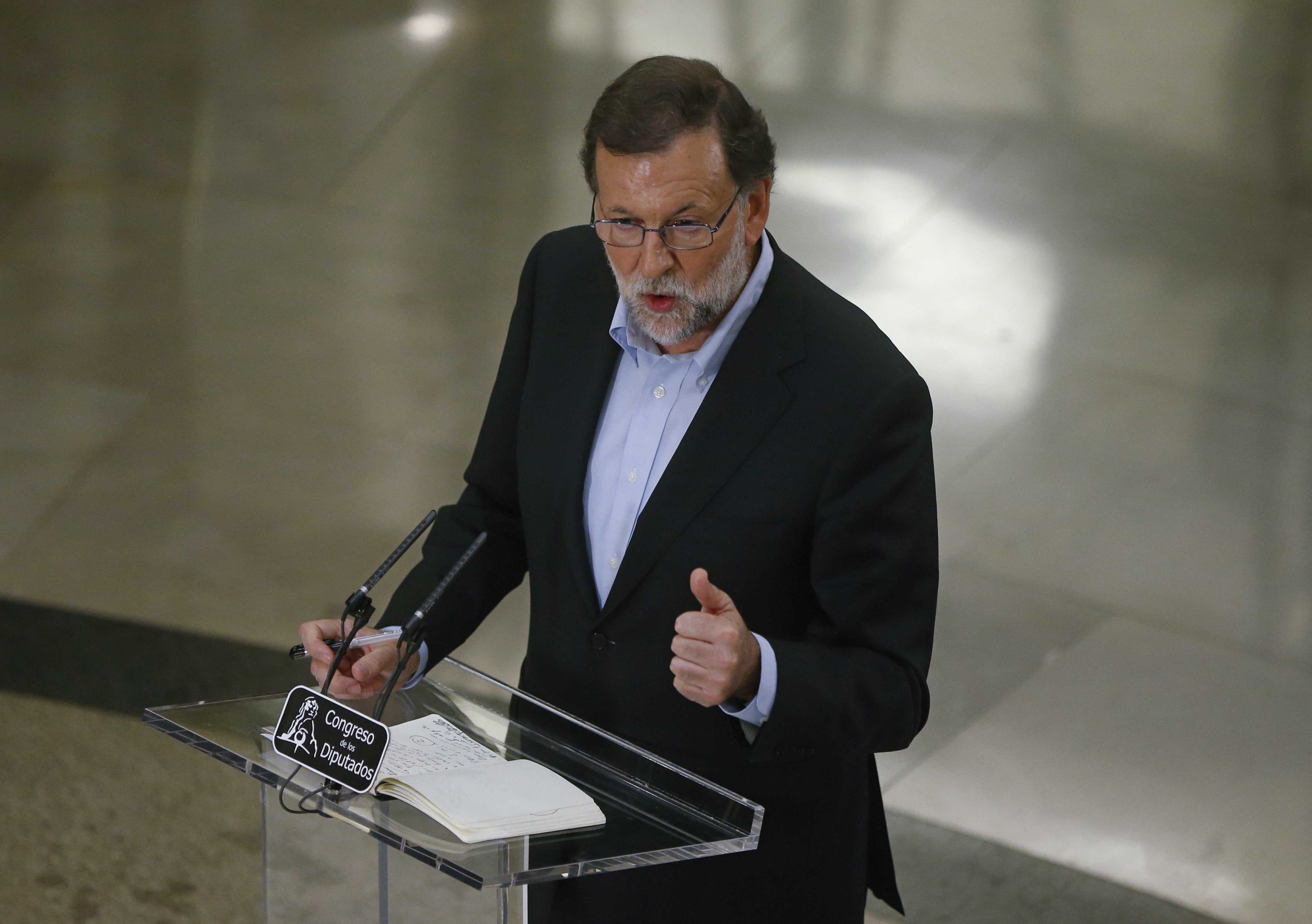 Rajoy pide al PSOE sentido común porque estar sin Gobierno es una "situación absurda" Rajoy pide al PSOE sentido común porque estar sin Gobierno es una "situación absurda"