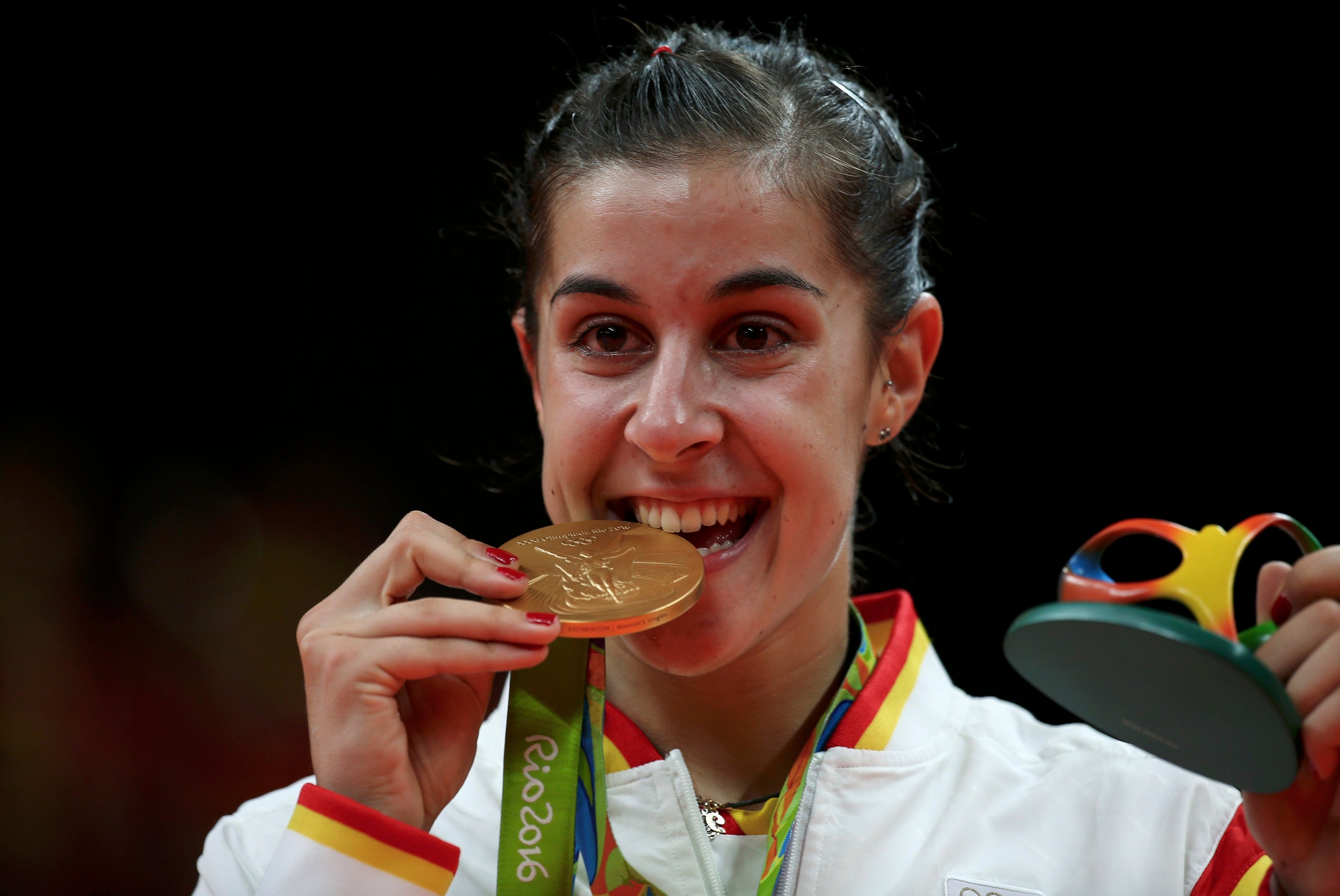 Carolina Marín: "Quiero ir a por otra medalla olímpica" Carolina Marín: "Quiero ir a por otra medalla olímpica"