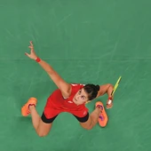 Carolina Marín, durante la final olímpica de bádminton Carolina Marín, durante la final olímpica de bádminton