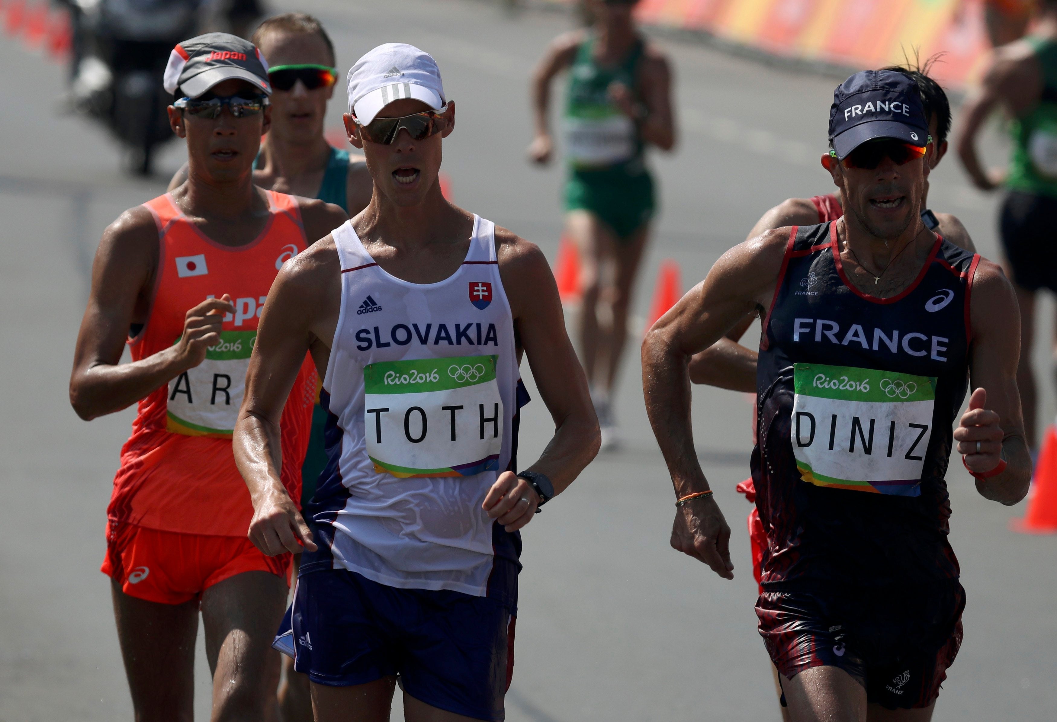 Matej Toth, campeón olímpico en 50 km. marcha; Bragado acaba 20º Matej Toth, campeón olímpico en 50 km. marcha; Bragado acaba 20º
