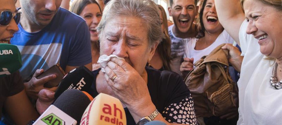 La abuela de Carolina Marín La abuela de Carolina Marín