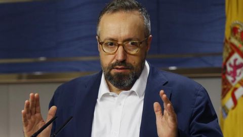 Juan Carlos Girauta, en el Congreso de los Diputados