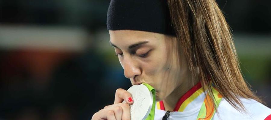 Eva Calvo, plata en la categoría de menos de 57 de taekwondo Eva Calvo, plata en la categoría de menos de 57 de taekwondo