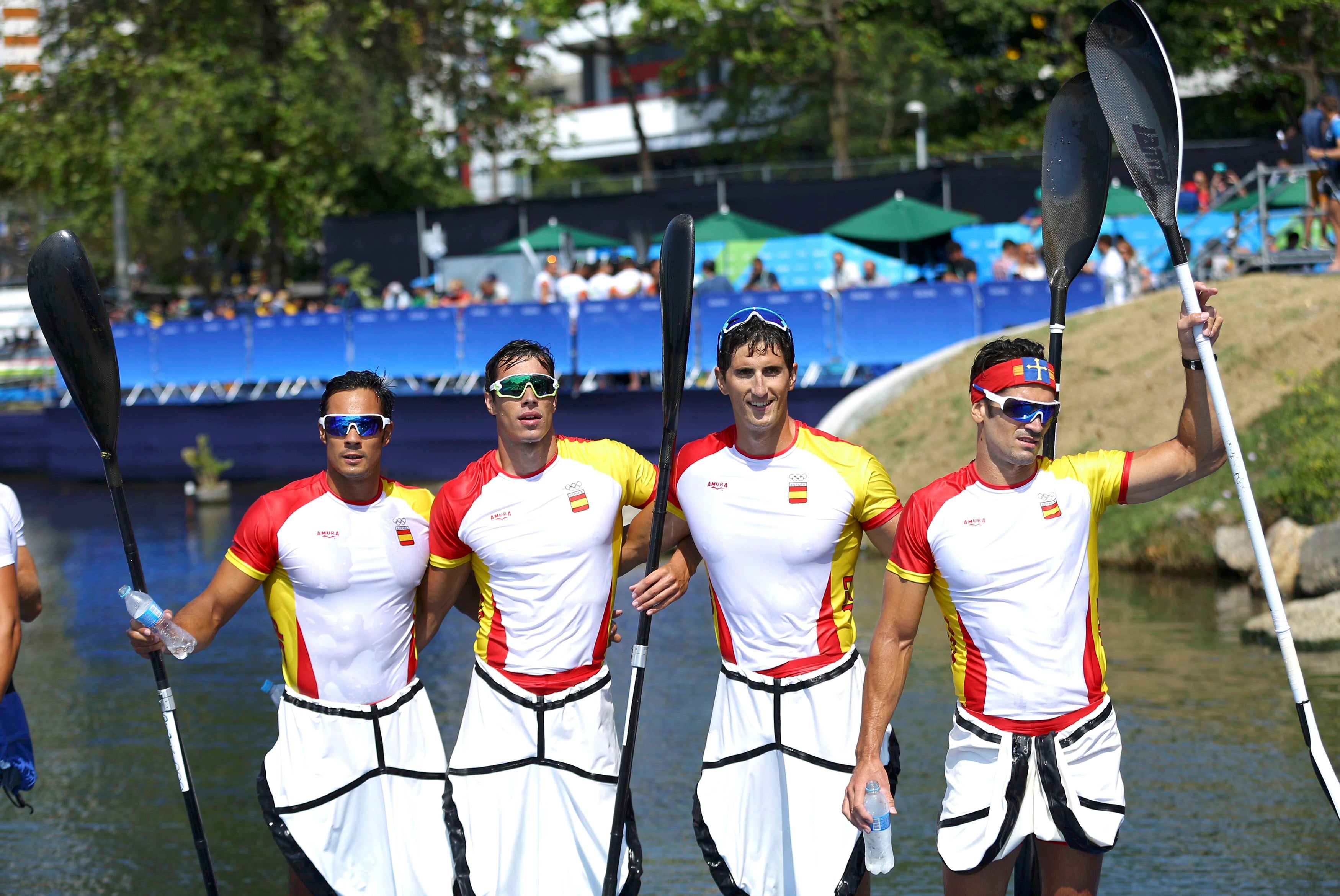 El equipo de K4 1.000 acaba quinto en la final El equipo de K4 1.000 acaba quinto en la final