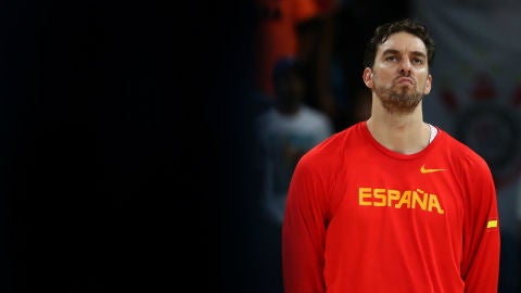 Pau Gasol, con Espa&ntilde;a