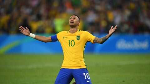 Neymar, emocionado