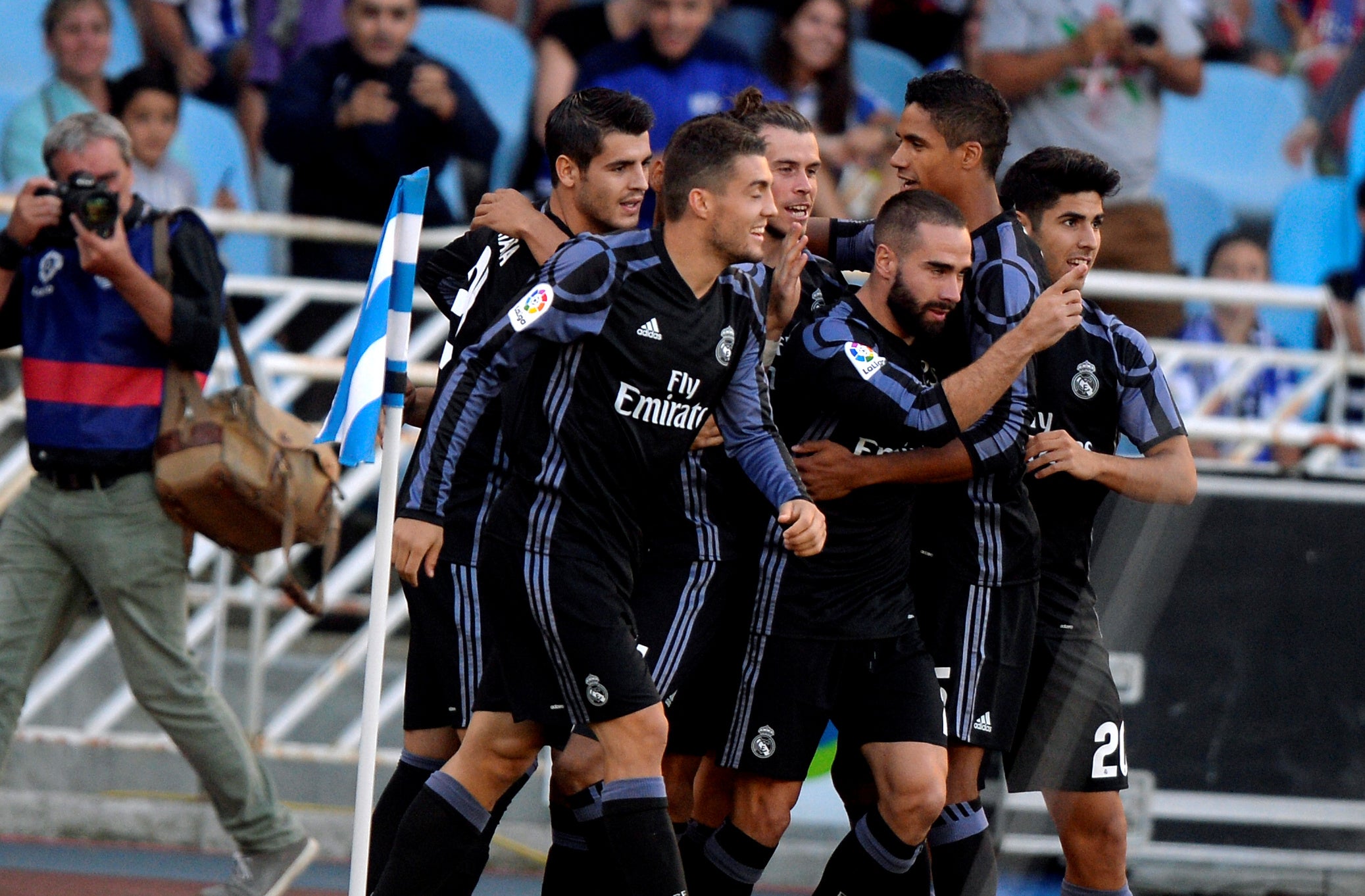 Bale y Asensio dan la primera victoria del Real Madrid en Liga Bale y Asensio dan la primera victoria del Real Madrid en Liga