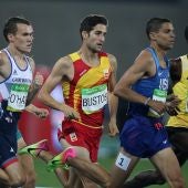 David Bustos, durante los Juegos de Río de Janeiro