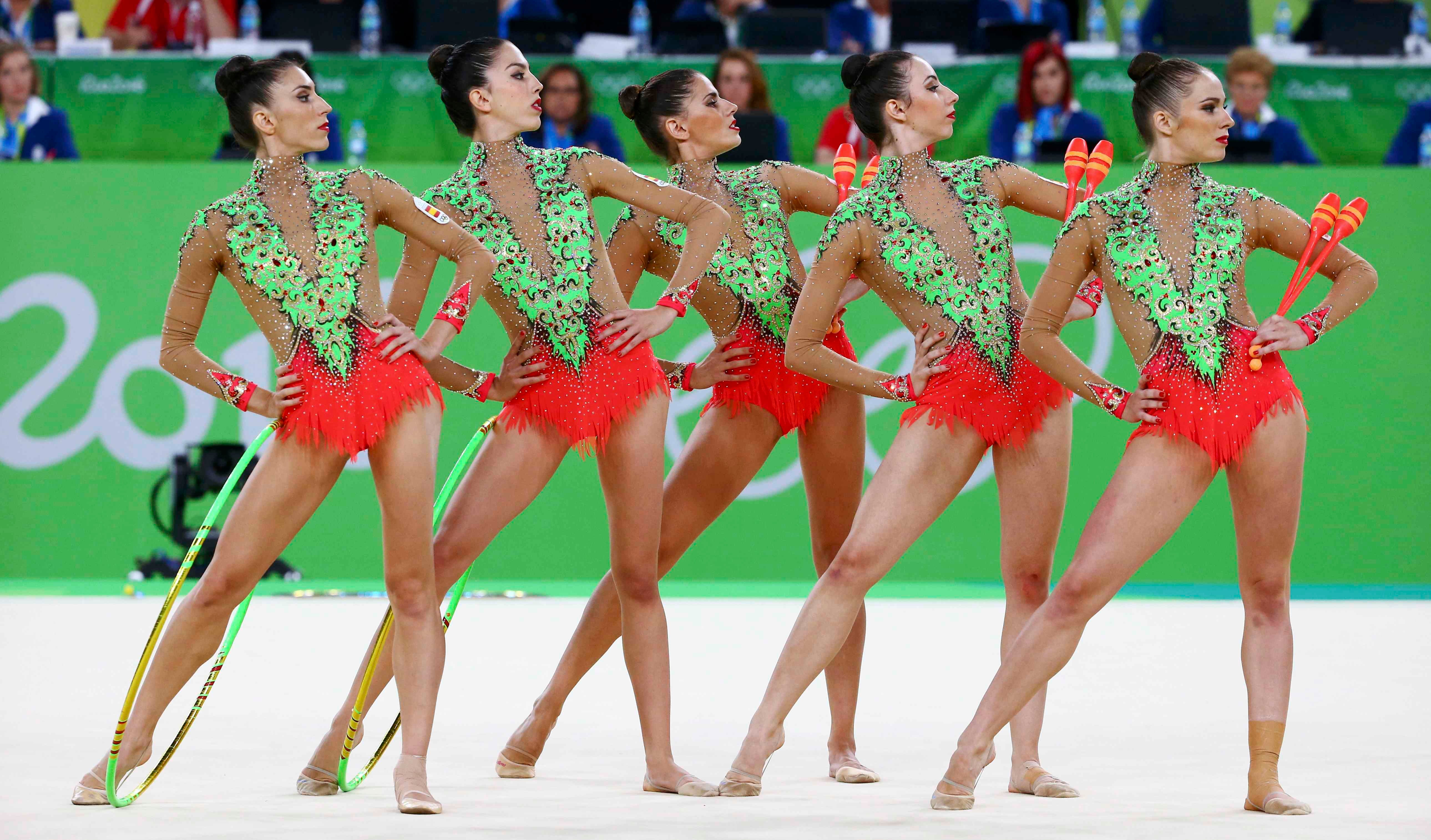 El equipo español de gimnasia rítmica: ''Todavía no somos conscientes de lo que ha pasado'' El equipo español de gimnasia rítmica: ''Todavía no somos conscientes de lo que ha pasado''