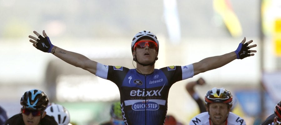 Meersman gana la segunda etapa de la Vuelta Meersman gana la segunda etapa de la Vuelta