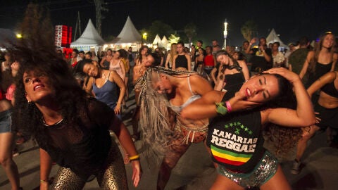 Asistentes al festival Rototom