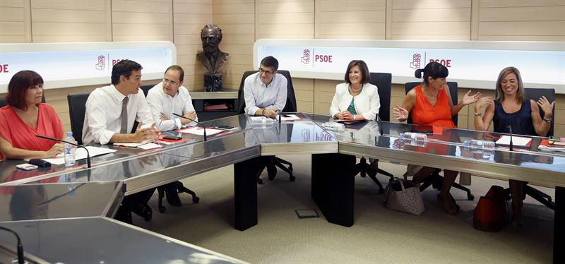 ¿Qué sucedería en el PSOE en caso de que Sánchez dimitiera? ¿Qué sucedería en el PSOE en caso de que Sánchez dimitiera?