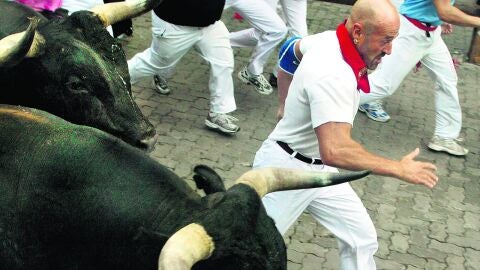 Julen Madina, corredor de toros