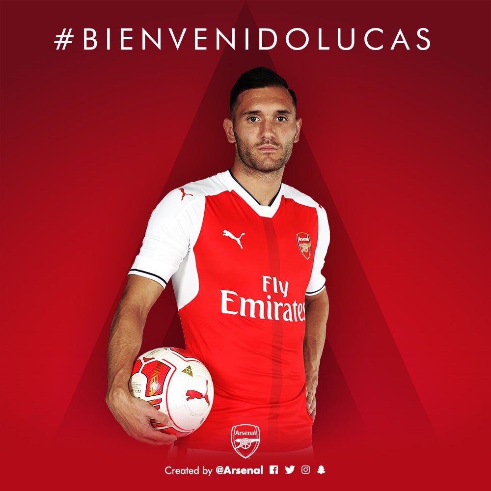 Lucas Pérez, nuevo jugador del Arsenal Lucas Pérez, nuevo jugador del Arsenal