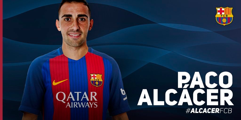 Paco Alcácer: "Estar aquí es una ilusión muy grande" Paco Alcácer: "Estar aquí es una ilusión muy grande"