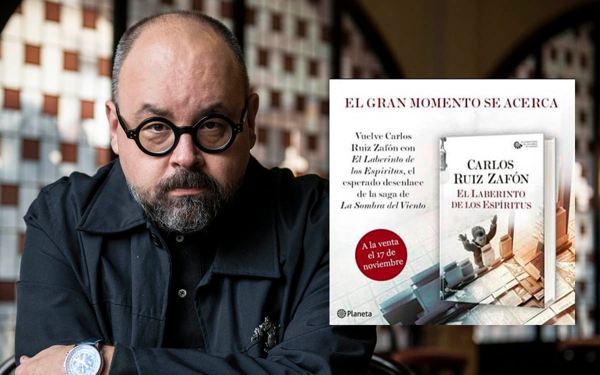 Desvelado el misterio: 'El laberinto de los espíritus' de Ruiz Zafón saldrá el 17 de noviembre Desvelado el misterio: 'El laberinto de los espíritus' de Ruiz Zafón saldrá el 17 de noviembre