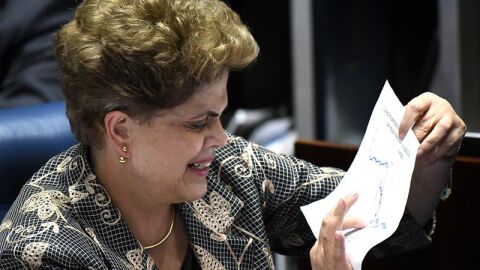 La presidenta de Brasil, Dilma Rousseff.