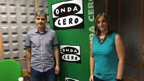 Ana Lazcano y Ole Eseverri Ana Lazcano y Ole Eseverri