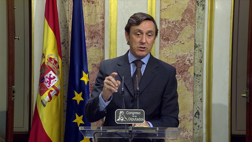 Rafael Hernando: "Hemos ido a la investidura, pero con eso no basta" Rafael Hernando: "Hemos ido a la investidura, pero con eso no basta"