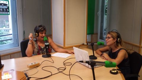 Palmira Benajas y Nerea Castro