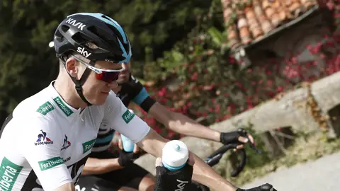Chris Froome, durante la etapa Chris Froome, durante la etapa