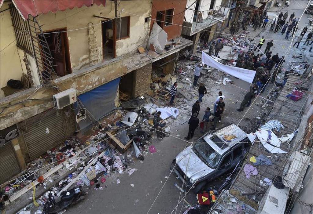 Un muerto y ocho heridos al explotar una bomba en el este del Líbano Un muerto y ocho heridos al explotar una bomba en el este del Líbano